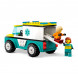 Конструктор LEGO City 60403 Скорая помощь и сноубордист в Петрозаводске