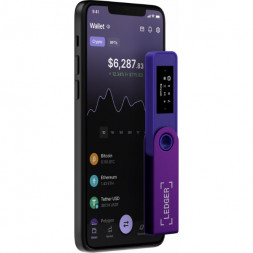 Криптокошелек Ledger Nano S Plus 1 шт., Purple Amethyst