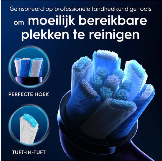 Насадки на зубные щетки Oral-B iO Series Ultimate Clean Black - CrissCross - 4 шт. в Петрозаводске