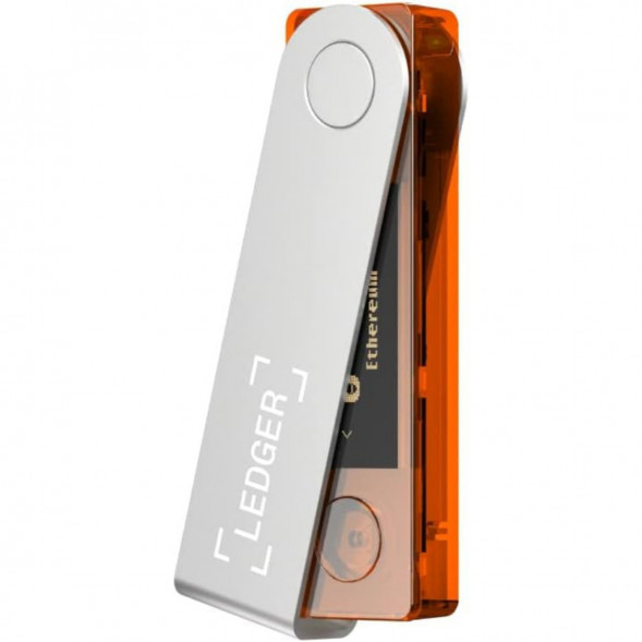 Аппаратный криптокошелек Ledger Nano X, BTC Orange  в Петрозаводске