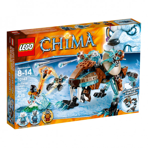Конструктор LEGO Legends of Chima 70143 Саблезубый шагающий робот Сэра Фангара в Петрозаводске