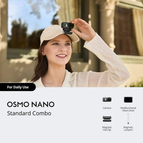 Экшн-камера DJI Osmo Nano 64 ГБ Standard Combo в Петрозаводске