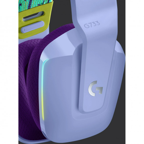 Игровая гарнитура Logitech G733 RGB Lightspeed Wireless, сиреневый в Петрозаводске
