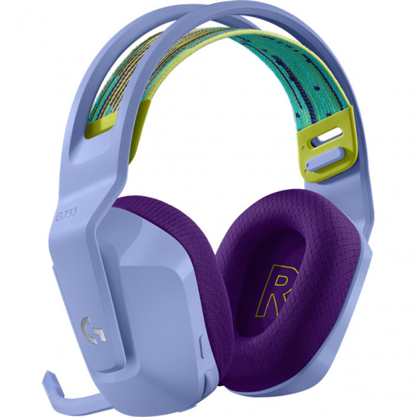Игровая гарнитура Logitech G733 RGB Lightspeed Wireless, сиреневый в Петрозаводске