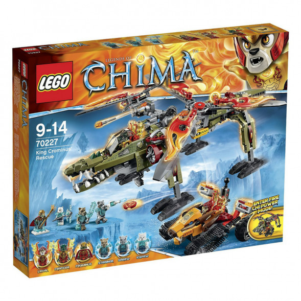 Конструктор LEGO Legends of Chima 70227 Спасение короля Кроми в Петрозаводске