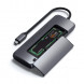 Док-станция Satechi USB-C Hybrid Multiport Adapter (with SSD Enclosure M.2 SATA, 2xUSB 3.1, USB Type-C, HDMI), Серый ST-UCHSEM в Петрозаводске