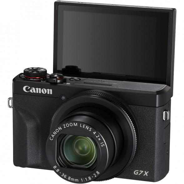 Фотоаппарат Canon PowerShot G7X Mark III, чёрный в Петрозаводске