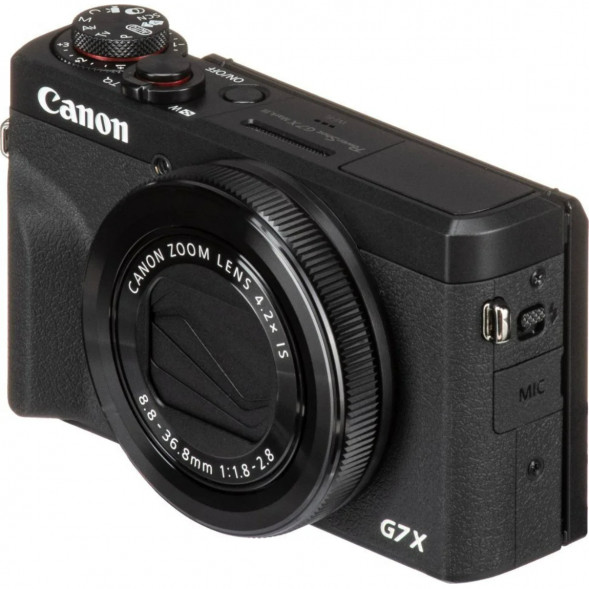 Фотоаппарат Canon PowerShot G7X Mark III, чёрный в Петрозаводске