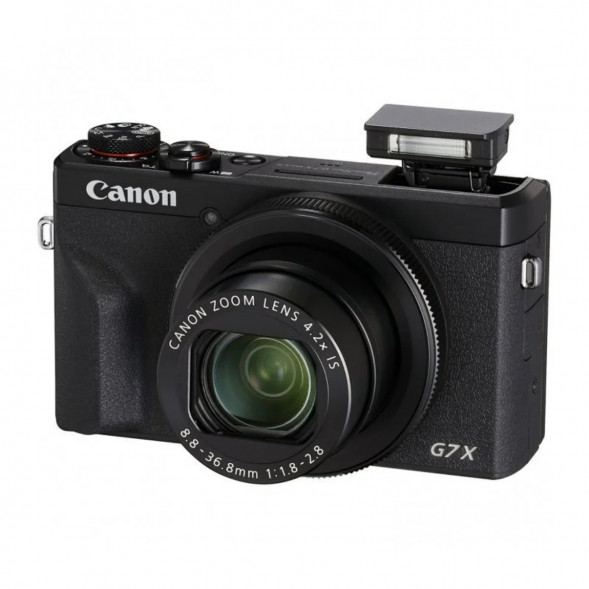 Фотоаппарат Canon PowerShot G7X Mark III, чёрный в Петрозаводске