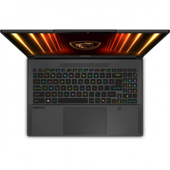 Ноутбук игровой MSI Stealth 16 AI A2HWFG-086XRU (16&amp;quot;, Intel Core Ultra 7, 32ГБ, 1ТБ SSD, RTX 5060, FreeDOS), черный в Петрозаводске