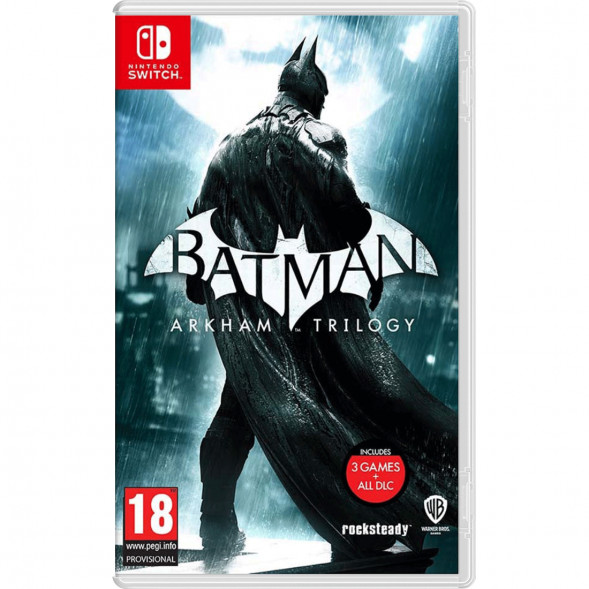 Игра Batman: Arkham Trilogy [Nintendo Switch, русские субтитры] в Петрозаводске
