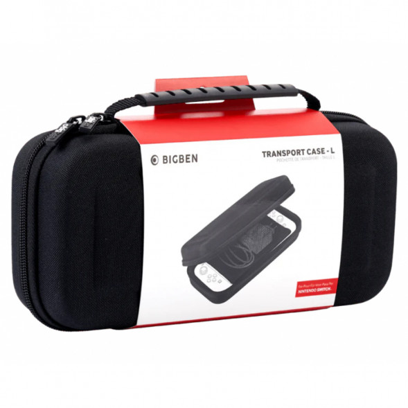 Чехол BIG BEN Transport Case - L для Nintendo Switch/Lite/OLED, черный в Петрозаводске