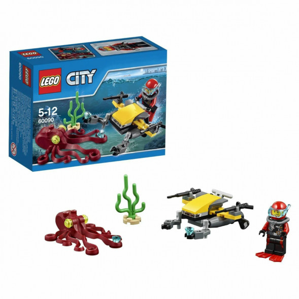 Конструктор LEGO City Deep Sea Explorers 60090 Глубоководный скутер в Петрозаводске