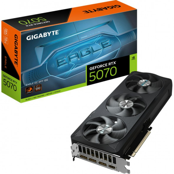 Видеокарта GIGABYTE GeForce RTX 5070 EAGLE OC SFF 12G (GV-N5070EAGLE OC-12GD 1.0) в Петрозаводске