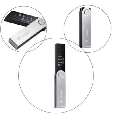 Аппаратный криптокошелек Ledger Nano X , черный в Петрозаводске