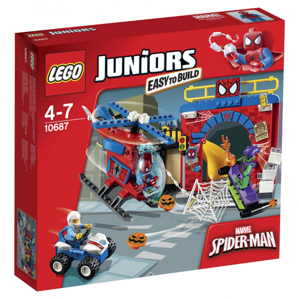 Конструктор LEGO Juniors 10687 Убежище Человека-паука в Петрозаводске