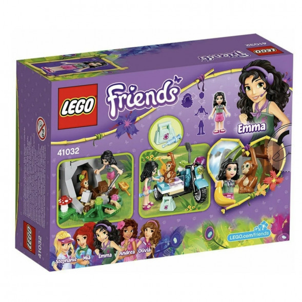 Конструктор LEGO Friends 41032 Джунгли: Мотоцикл скорой помощи в Петрозаводске