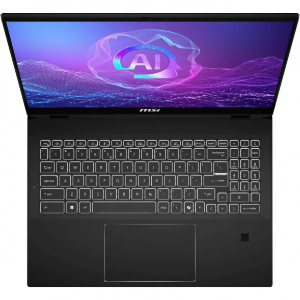 Ноутбук трансформер MSI Summit 16 AI Evo A2HMTG-057RU (16&amp;quot;, IPS, Intel Core Ultra 7 255H 2ГГц, 16 ядер, 16ГБ LPDDR5, 1ТБ SSD, Intel Arc 140T, Windows 11 Home), черный в Петрозаводске