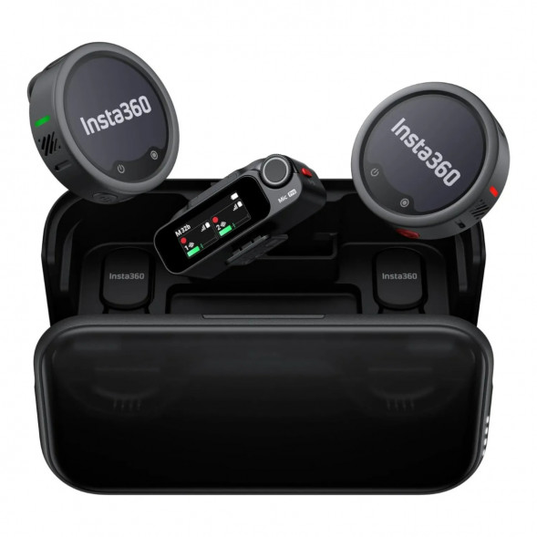 Беспроводной микрофон Insta360 Mic Pro (2TX + 1RX) в Петрозаводске