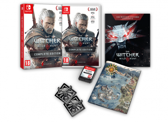 Игра Witcher 3 Wild Hunt Complete Edition (Ведьмак 3: Дикая Охота - Полное Издание) (Русская версия) для Nintendo Switch в Петрозаводске