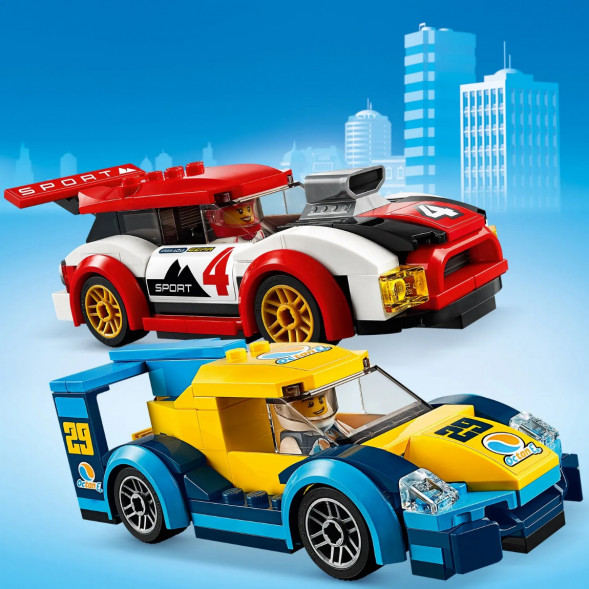 Конструктор LEGO City Nitro Wheels 60256 Гоночные автомобили в Петрозаводске