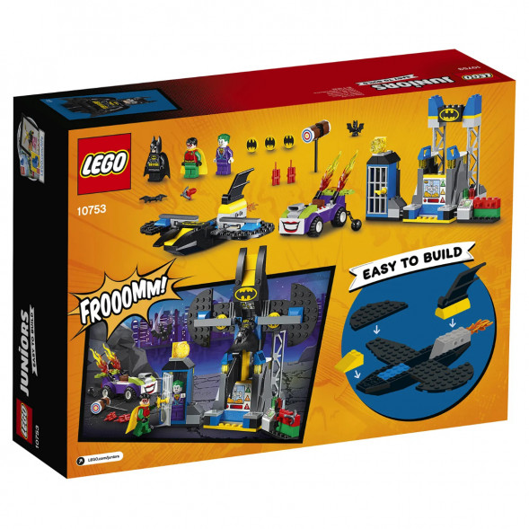 Конструктор LEGO Juniors 10753 Нападение Джокера на Бэтпещеру в Петрозаводске