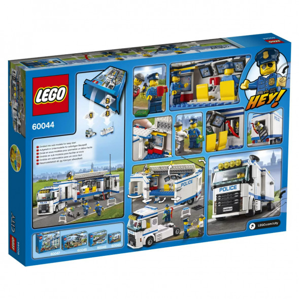 Конструктор LEGO City Police 60044 Выездной отряд полиции в Петрозаводске