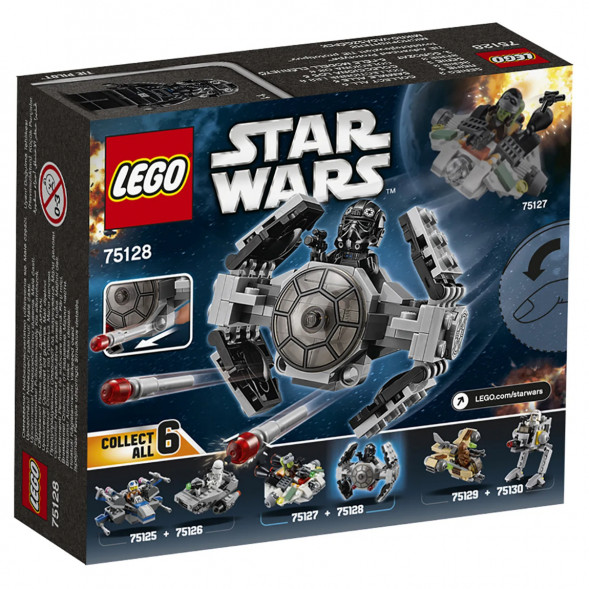Конструктор LEGO Star Wars 75128 Усовершенствованный прототип истребителя TIE в Петрозаводске