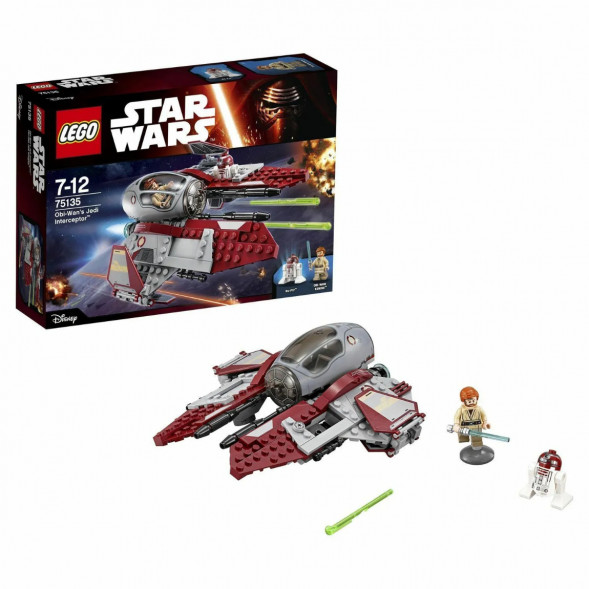 Конструктор LEGO Star Wars 75135 Перехватчик джедаев Оби-Вана Кеноби в Петрозаводске