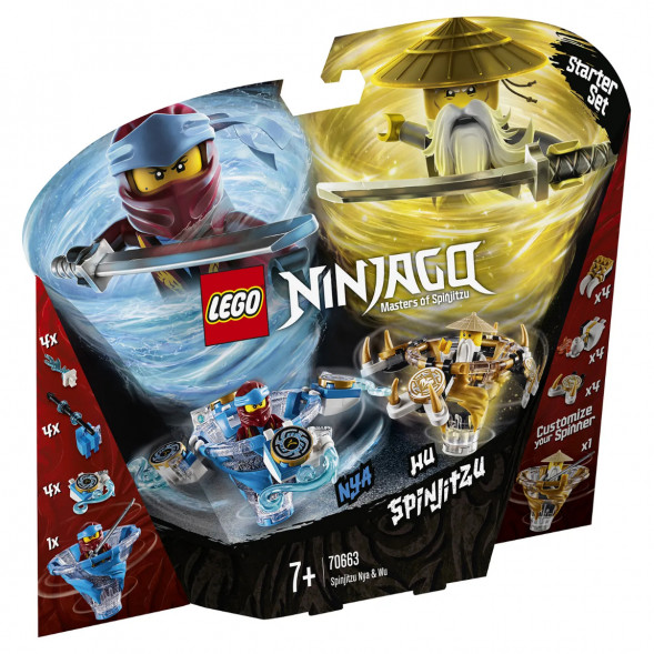 Конструктор LEGO Ninjago 70663 Ния и Ву: мастера Кружитцу в Петрозаводске